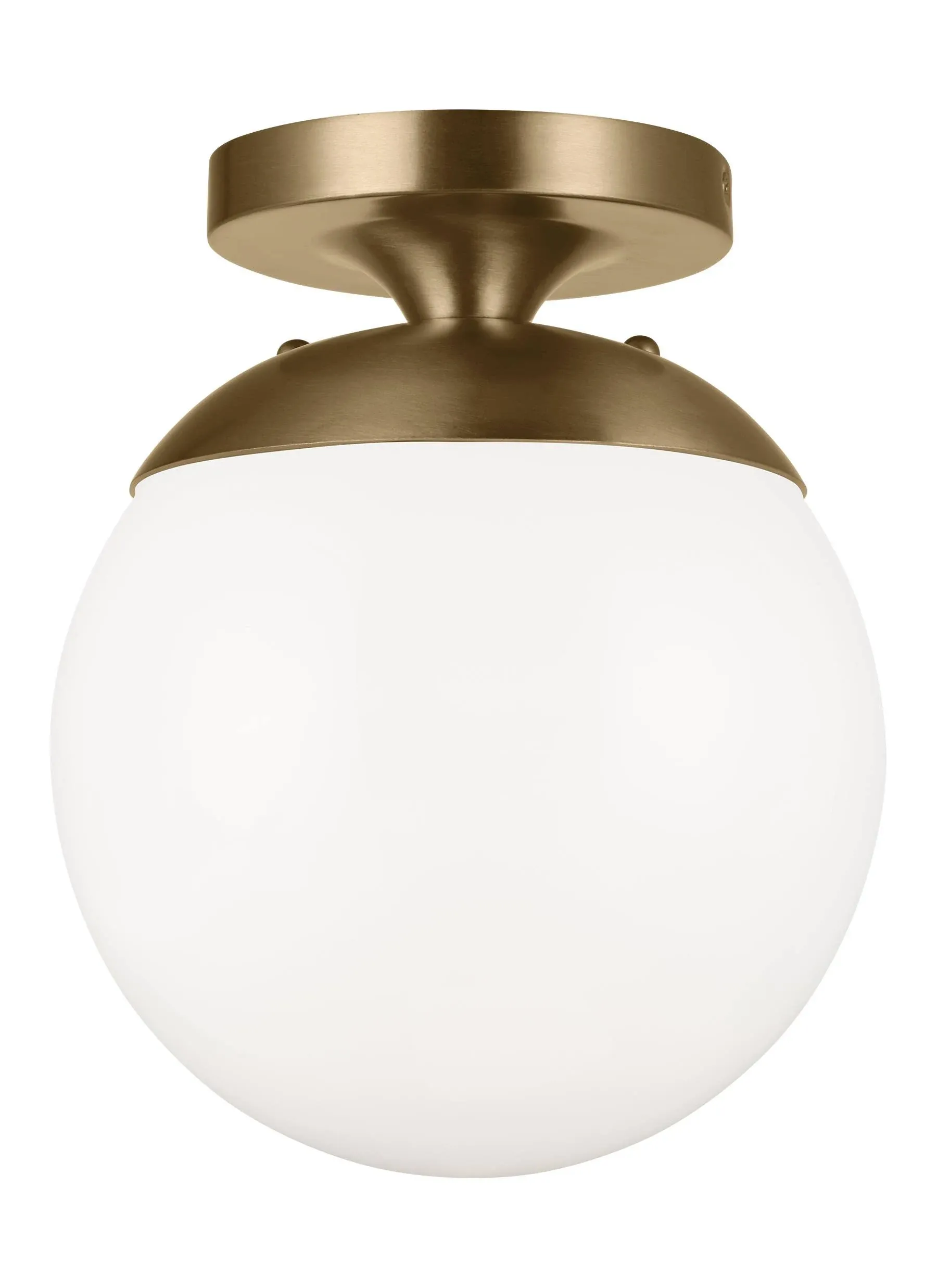 Leo - Hanging Globe One Light Wall / Ceiling Semi-Flush Mount