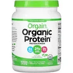 Orgain Organic Protein Powder Plant Based Natural Unsweetened (25.3 oz)