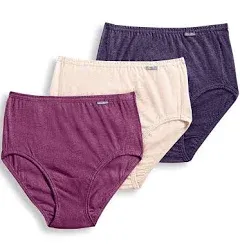 Jockey Women&#039;s Panties Underwear Elance Briefs 3 Pack Size 10