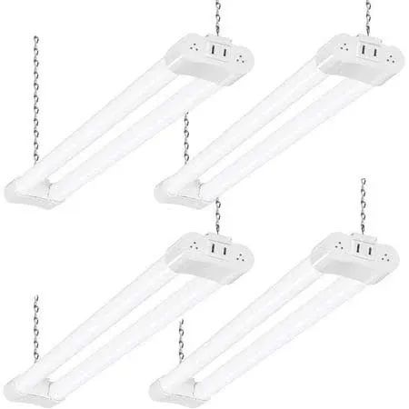 Hykolity 4 Pack Linkable LED Shop Light