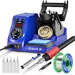 926LED V1 110W Soldering Iron Station Kit with Lead-free Solder Wire