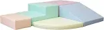 Iglu Soft PlaySoft Play Foam Block Set - Corner Climber Light Pastel