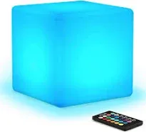 Mr.Go Waterproof Rechargeable LED Color-Changing Light Cube 8