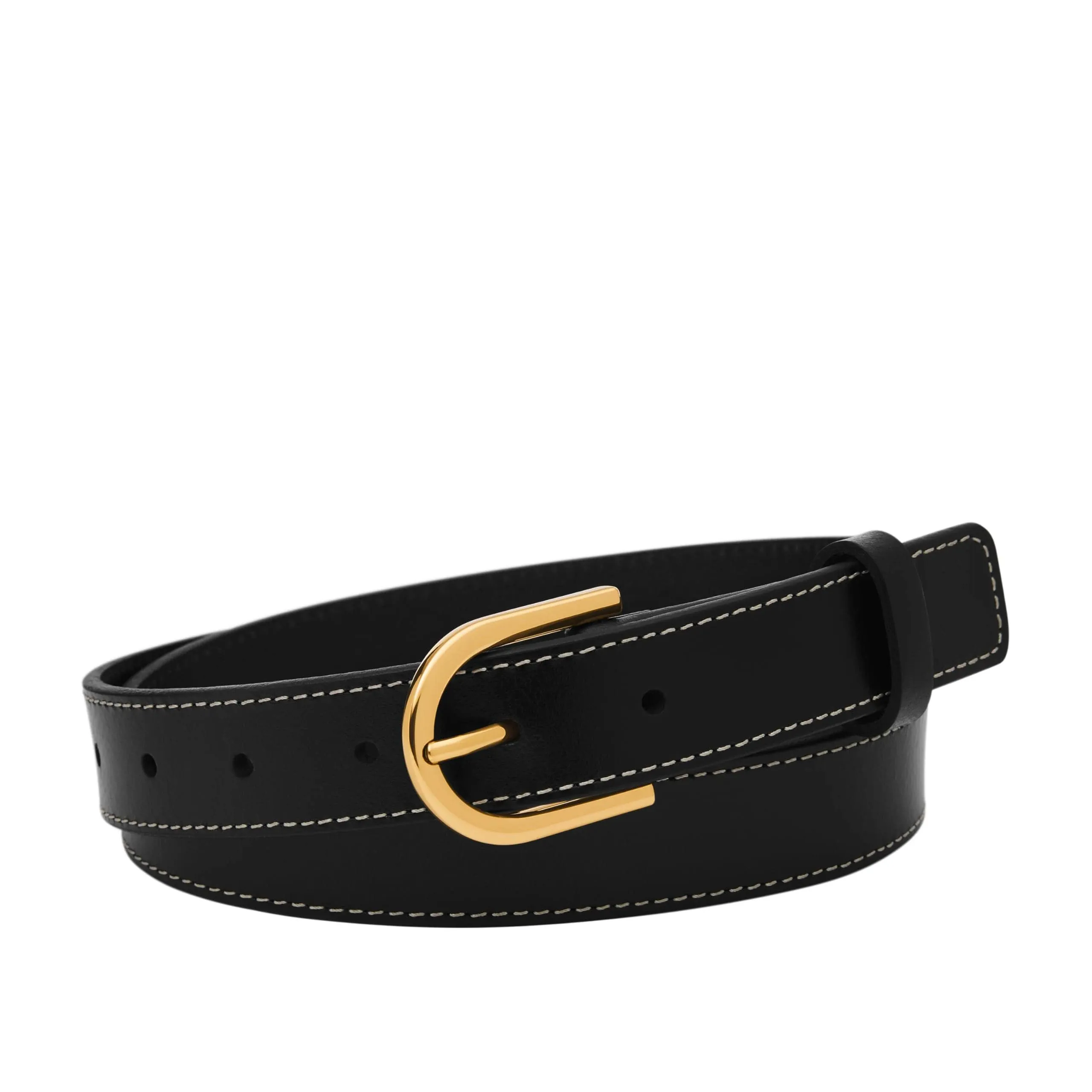 Fossil Women's D-Link Belt - Black