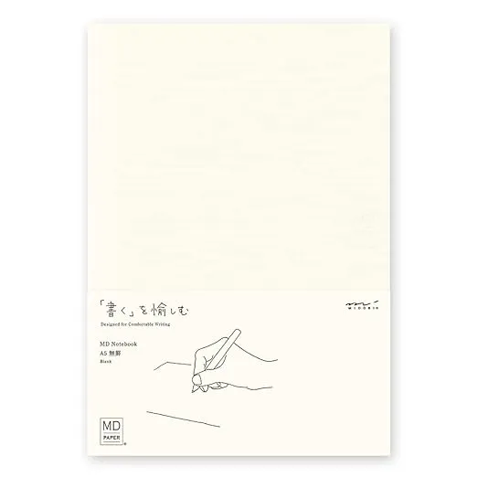 Midori MD A5 Blank Notebook