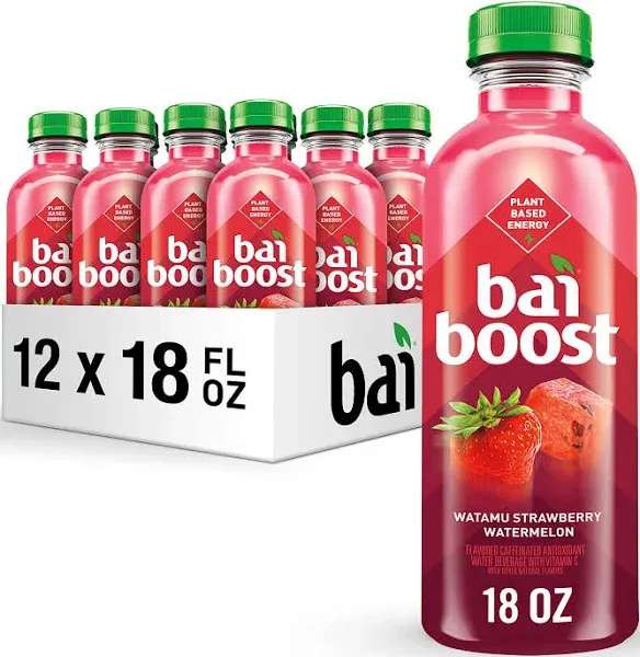 Bai Boost Watamu Strawberry Watermelon Antioxidant Infused Beverage