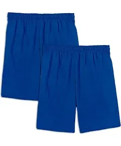 Fruit of the Loom Men's Eversoft Cotton Shorts with Pockets (S-4XL)