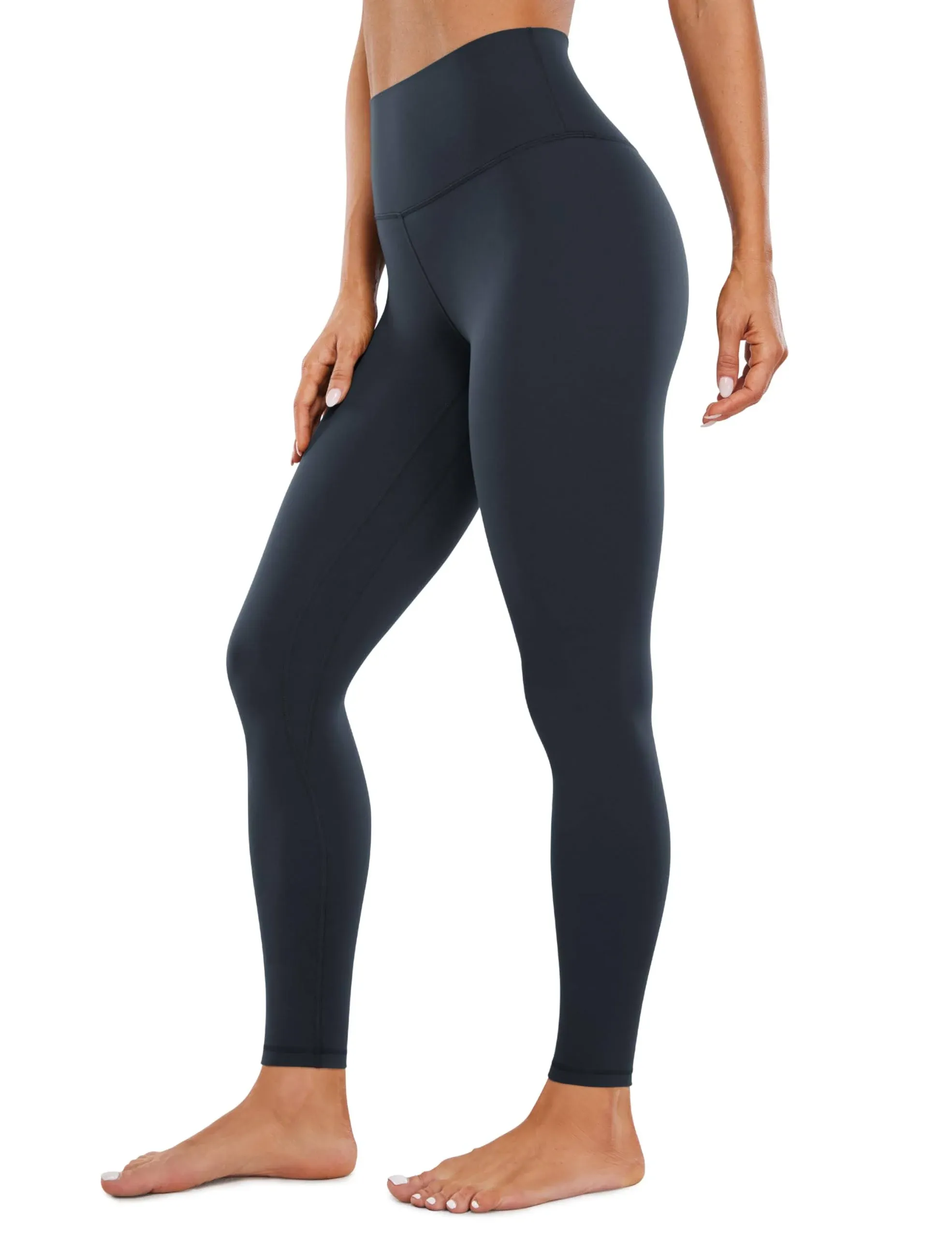 CRZ Yoga Women's Butterluxe Double Seamed Yoga Leggings 28" True Navy / XL