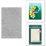 Four Petal Floral 3D Embossing Folder | Spellbinders