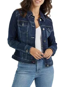 Wrangler Authentics Women&#x27;s Stretch Denim Jacket