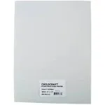 Childcraft Construction Paper 9 x 12 Inches White 500 Sheets - 1465884