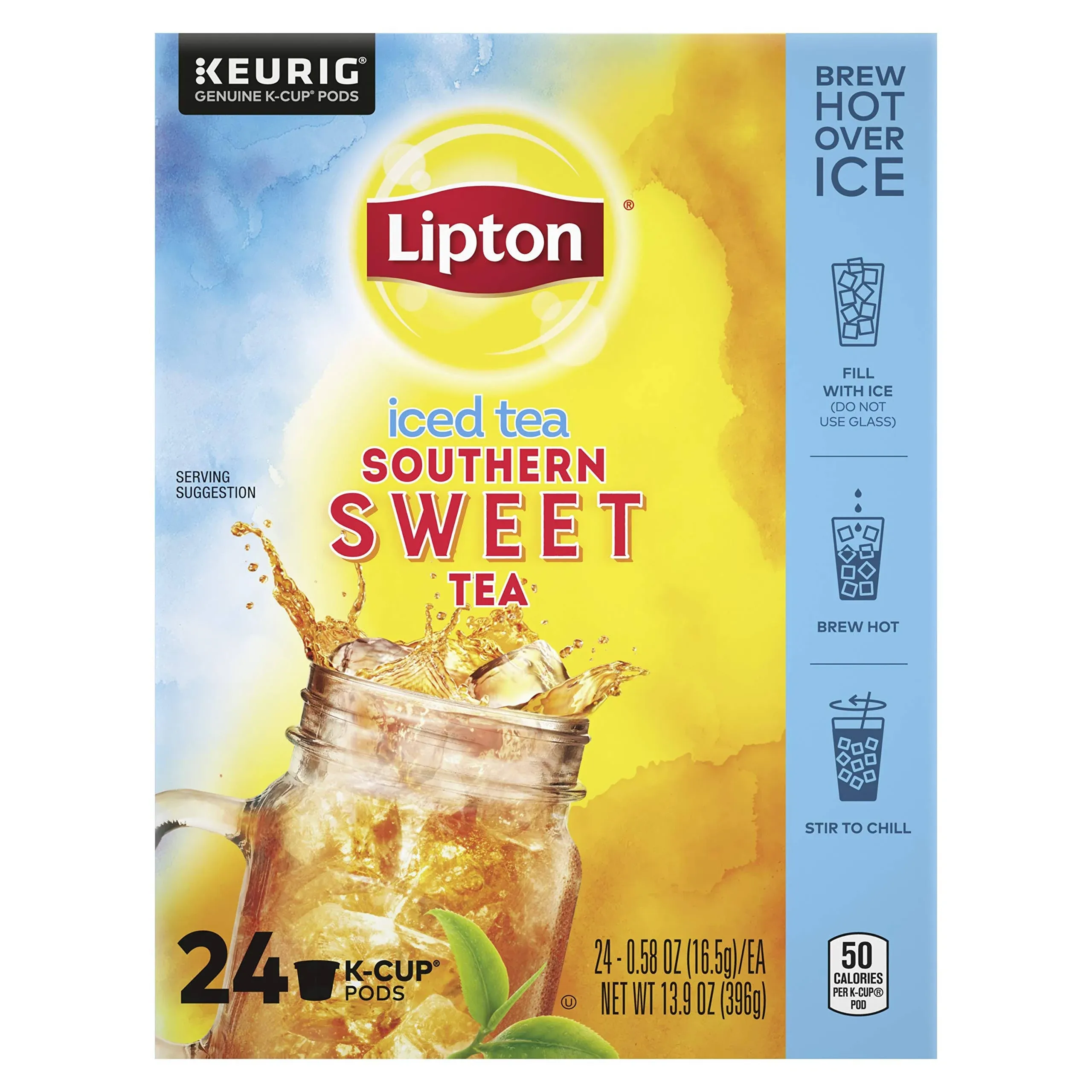 Lipton Southern Sweet Iced Black Tea K-Cup - 24 /