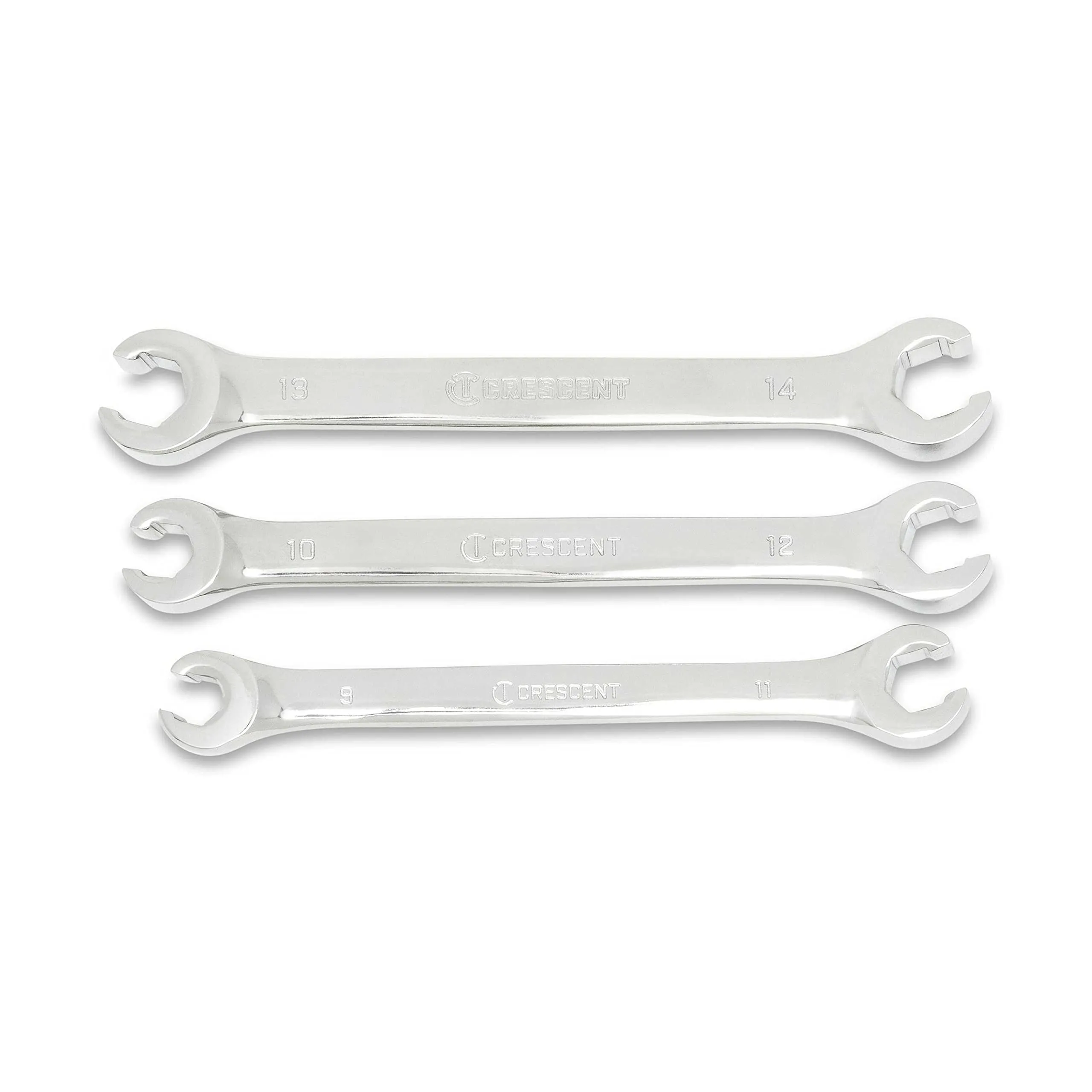 Metric Flare Nut Wrench Set (3-Piece)