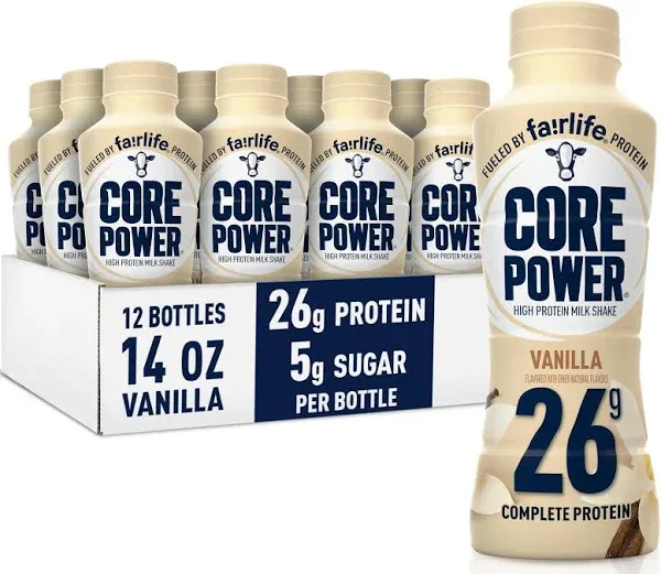 Fairlife 26G Protein Milk Shakes, Liquid Ready to Drink for Workout Recovery,...