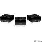 Netgear Nighthawk AX3000 Dual-Band Mesh Wi-Fi System (3-pack) - Black