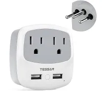 TESSAN Australia New Zealand Power Plug Adapter, Type I Travel Plug Converter