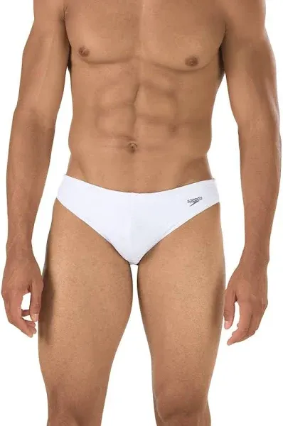 New Speedo Men&#039;s Solid Solar 1&#034; Swim Racing Brief 38&#034; 7300165