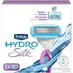 7 Schick Hydro Silk Razor Blades 6 Refills Cartridges TrimStyle Shaver Trimmer