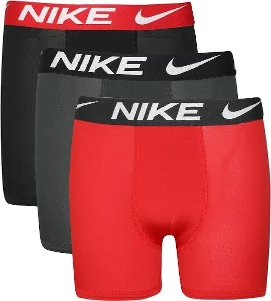 Nike Big Boys Essential Dri-Fit Boxer Briefs 3 Pack