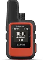 Garmin inReach Mini 2 Satellite Communicator, Lightweight Compact Rugged Design, Portable Handheld GPS for Hiking, Bundle with Accessoires (Black)