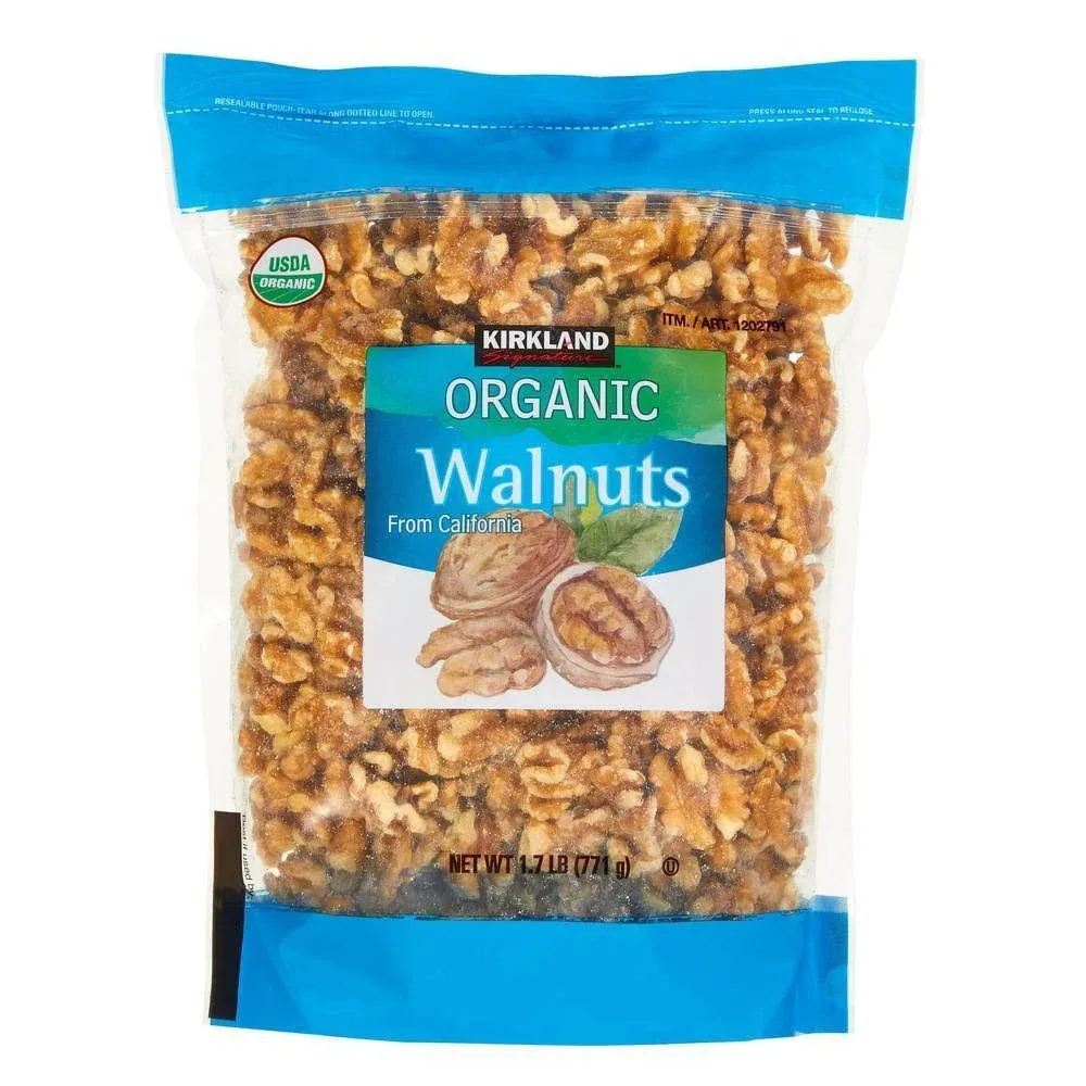 Kirkland Organic Walnuts - 1.7 Pounds