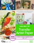 C and T Publishing Transfer Artist Paper 8.5 by 11-Inch 18 Sheets Per Pack