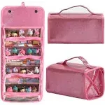 Leeche Storages & Display Case for Dolls Compatible with All Lol Surprise Dolls,Easy Carrying Storage Organizer Clear View Case