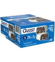 Quest Nutrition Quest Hero Protein Bar Crispy Cookies & Cream 12 Bars