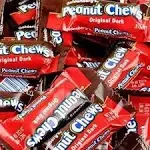 2 set- Original Dark Chocolate Goldenberg's Peanut Chews, 2 Lbs From (Jersey Candy)