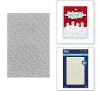 Spellbinders 3D Embossing Folder by Simon Hurley Sparkling Snow