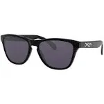 Oakley Frogskins XS Sunglasses Polished Black / Prizm Grey