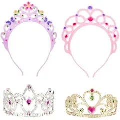 Melissa &amp; Doug Dress-Up Tiaras for Costume Role Play (4 pcs)