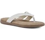 Cliffs by White Mountain Fateful Sandal | Women's | Smooth White | Size 7 | Sandals