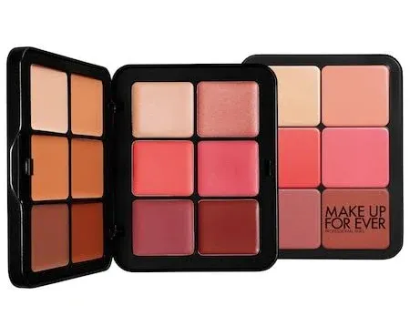 Make Up for Ever HD Skin Face Essentials Palette with Highlighters Tan to Deep Skintone