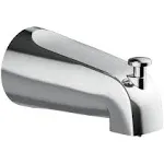 Design House 522912 Polished Chrome Slip On Tub Diverter Spout