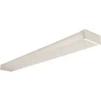 Commercial Electric 4 ft. 120-Volt 3800 Lumens White Integrated LED Wraparound L