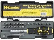 Wheeler Space Saver Screwdriver Set