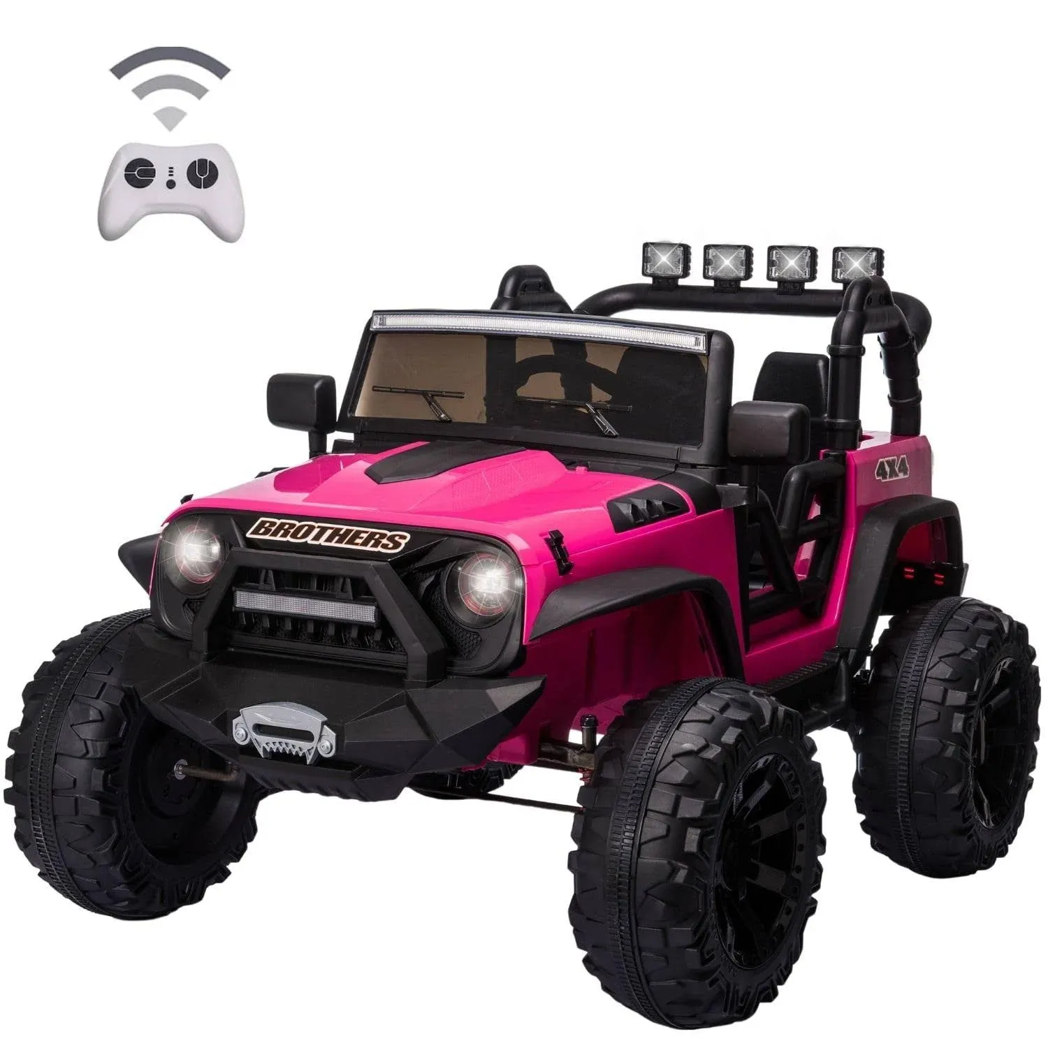 2-Seater Ride On Car Kids 24V Truck Remote Control Battery Electric Power Wheels