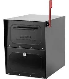 Architectural Mailboxes Oasis Classic Galvanized Steel Post Mount Mailbox