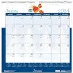 House of Doolittle Recycled Seasonal Wall Calendar, Illustrated Seasons Artwork, 12 x 12, 12-Month (Jan to Dec): 2025