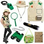 Born Toys Backyard Safari Vest and Costume Explorer Kit