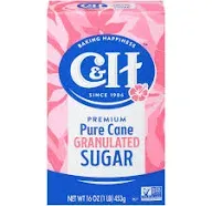 C&H Pure Cane Granulated Sugar