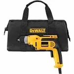 DEWALT DWD110K 3/8 inch Variable Speed Reversible Grip Drill Kit