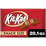 Kit Kat Snack Size, Crisp Wafers In Milk Chocolate, 20.1 Oz Bag HEC07668 THE