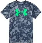 Under Armour Boys Tech Big Logo Printed Short-Sleeve T-Shirt