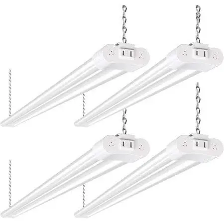 Eterlight 4 Pack 4ft Linkable LED Shop Light