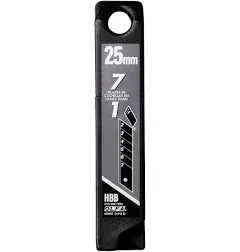 Olfa HBB-20B 25mm Black Ultra Sharp Snap-Off Blades 20-Pack