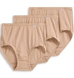 Jockey Women's Plus Size Elance Brief 3 Pack 1486