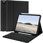 TQQ Case for iPad Air 13-inch M2 2024 &amp; Pro 12.9 inch 2022 with Keyboard Keyb...