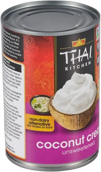 Thai Kitchen Unsweetened Coconut Cream, 13.66 Fl Oz